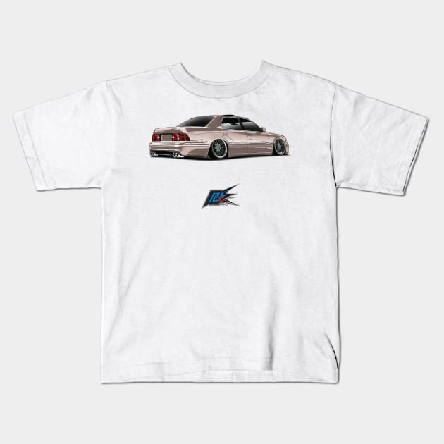 lexus ls400 gold Kids T-Shirt by naquash